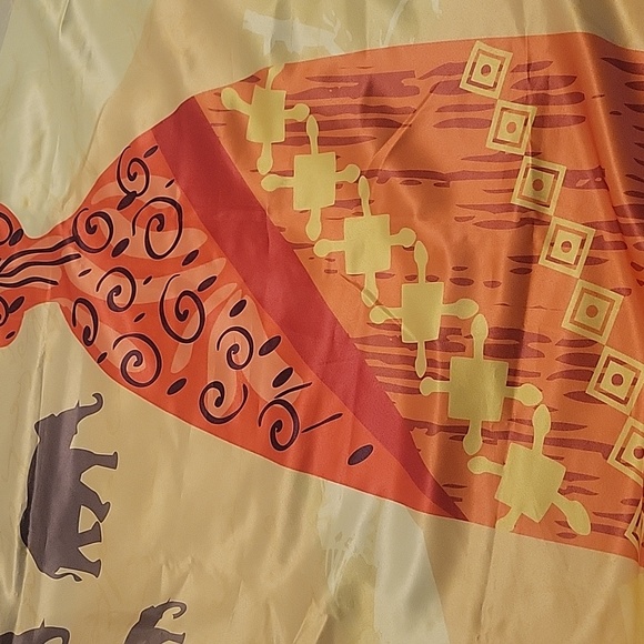 African Woman In Traditional Dress Window Blackout Curtains & 2 Heritage Tea Cup - Picture 12 of 16